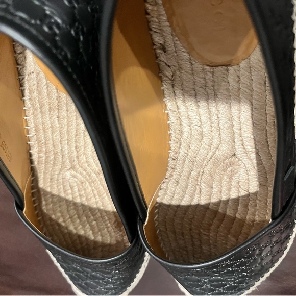 Great condition! AUTHENTIC GUCCI MICROGUCCISSIMA GG LEATHER ESPADRILLE - Picture 12 of 12